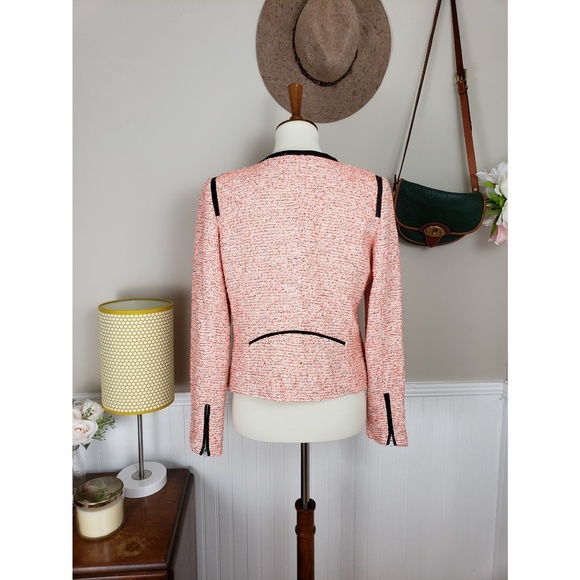 Romeo & Juliet Couture Tweed Moto Jacket - Picture 4 of 8